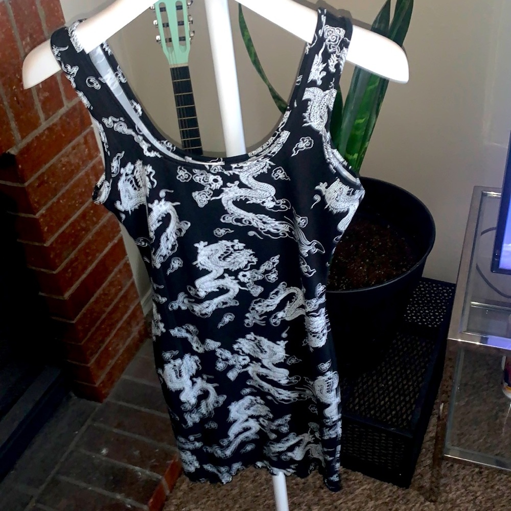 🐲🖤🐉Dragon Print Bodycon 🐉🖤🐲